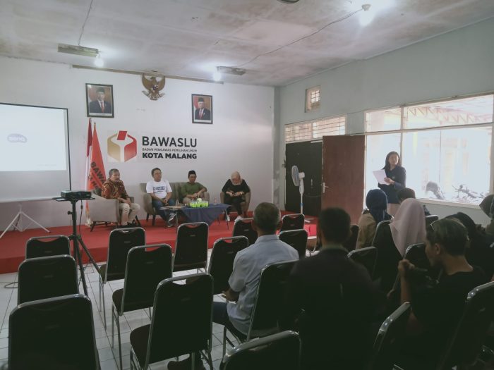 Media Sebagai Garda Depan Informasi Pemilu Berintregritas Tema Bawaslu Kota Malang Jelang Pemilu 2024
