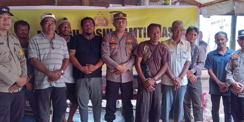 Polsek Batu Ampar Gelar Kegiatan Minggu Kasih Kamtibmas Bersama Warga KP Seraya Batam