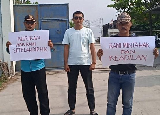 Karyawan PT Amir Hajar Kilsi Yang Di PHK Minta Hak Dan Keadilan Setelah Di PHK Di Berikan