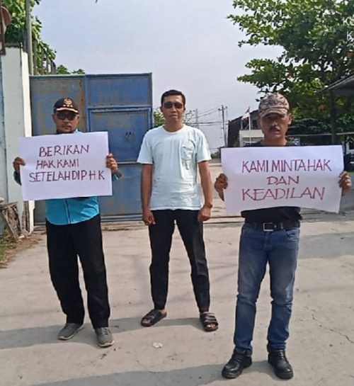 Karyawan PT Amir Hajar Kilsi Yang Di PHK Minta Hak Dan Keadilan Setelah Di PHK Di Berikan