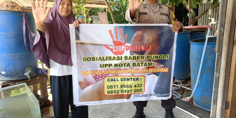 Mencegah Adanya Pungli Polsek Sagulung Melaksanan Gelar KRYD