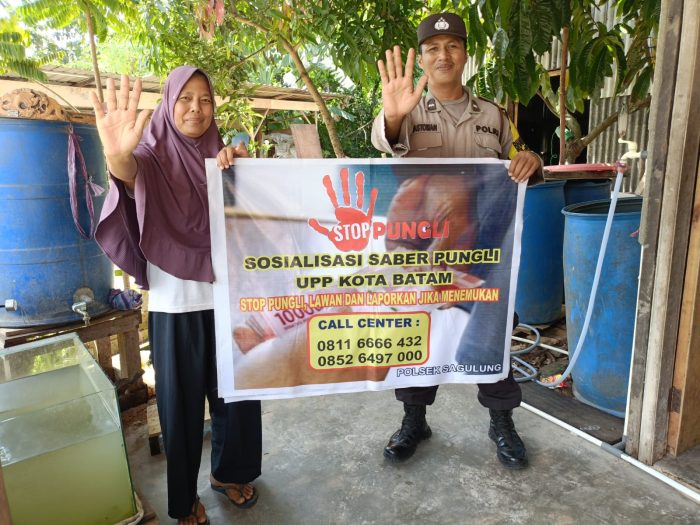 Mencegah Adanya Pungli Polsek Sagulung Melaksanan Gelar KRYD