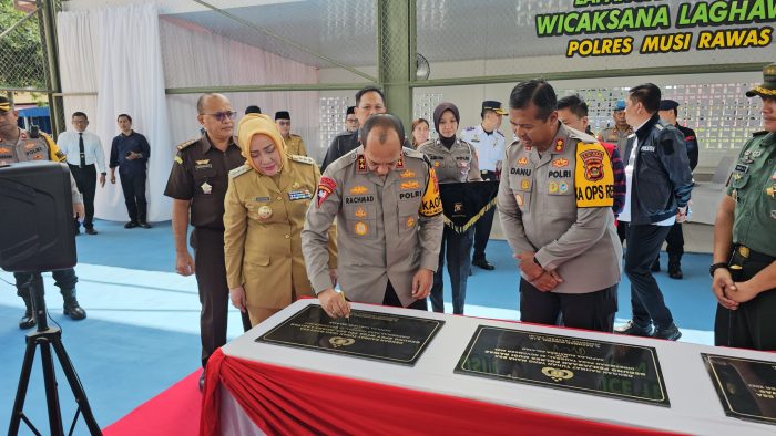 Musirawas Untuk Kedua Kalinya Kapolda Sumsel Irjen Pol A. Rachmad Wibowo SIK Menyambangi Mapolres Musi Rawas Mura Beserta PJU Polda Sumsel Untuk Melakukan Kunjungan Kerja Kunker