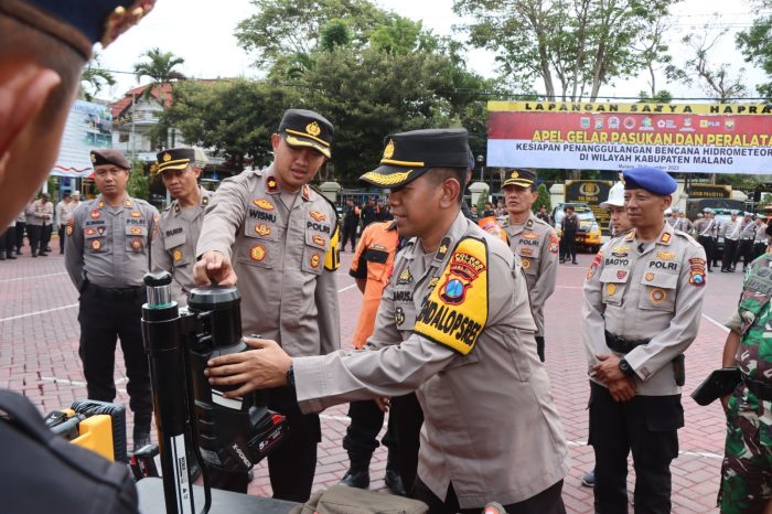 Polres Malang Siapkan Personel Antisipasi Bencana Hidrometeorologi