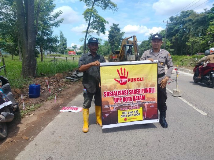 Cegah Terjadinya Pungli, Polsek Sei Beduk Gelar Sosialisasikan Saber Pungli Kepada Masyarakat