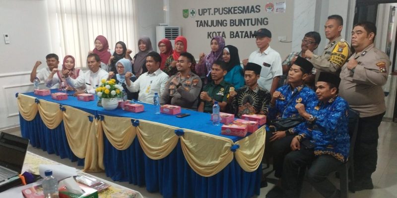 Sukseskan Akreditasi UPT Puskesmas Tanjung Buntung Wakapolsek Bengkong Hadiri Rapat dengan Tim Survei Lintas Sektoral