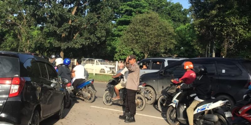 Strong Poin Pagi, Kapolsek Sagulung:  Kegiatan Tadi Pagi Bertujuan Mengurai Kemacetan