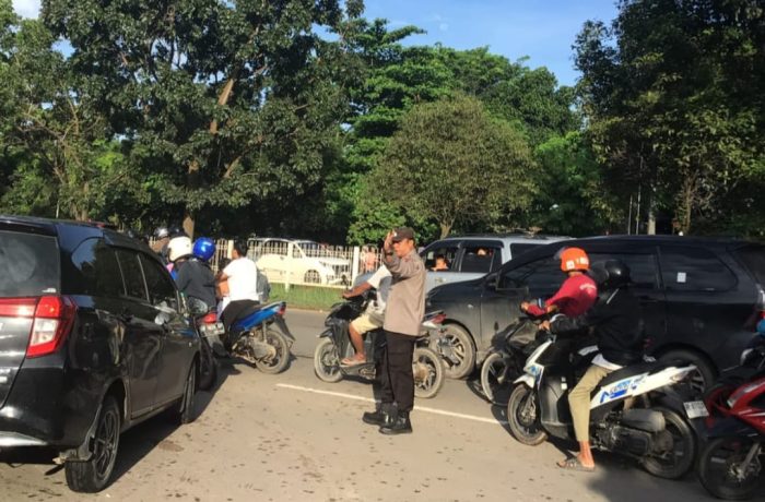 Strong Poin Pagi, Kapolsek Sagulung:  Kegiatan Tadi Pagi Bertujuan Mengurai Kemacetan
