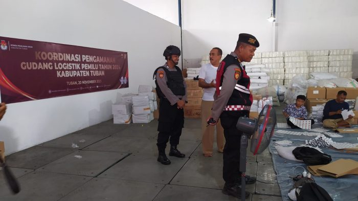 Jelang Pemilu 2024 Polres Tuban Tingkatkan Patroli Obyek Vital