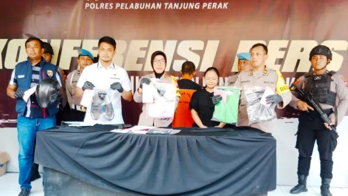 Polres Pelabuhan Tanjung Perak Amankan Seorang Ojol Terduga Pelecehan Seksual