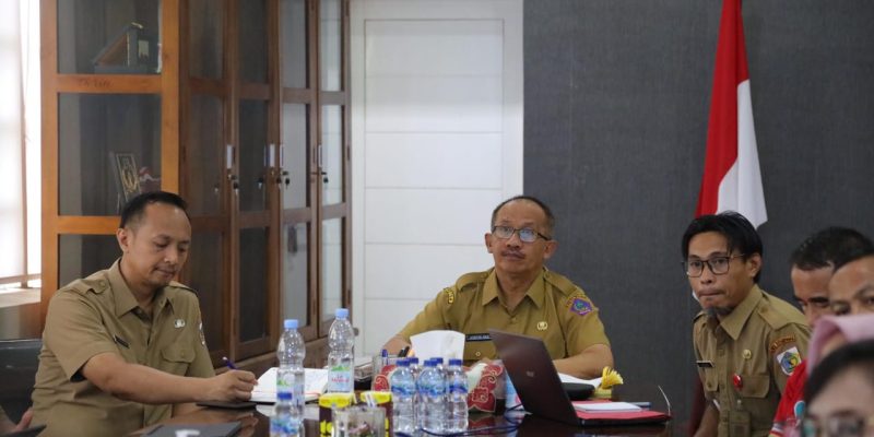 Asripan Nani PJ Walikota Kotamobagu Hadiri Exit Meeting Dengan BPK-RI.