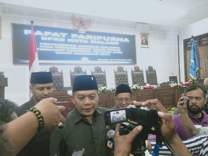 Rapat Paripurna Penyampaian Jawaban Walikota Malang Tentang APBD 2024