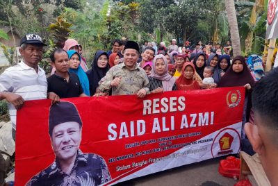 Anggota Dewan Partai  Gerindra Said Ali Azmi Lakukan Reses Di Desa Tanjungsari
