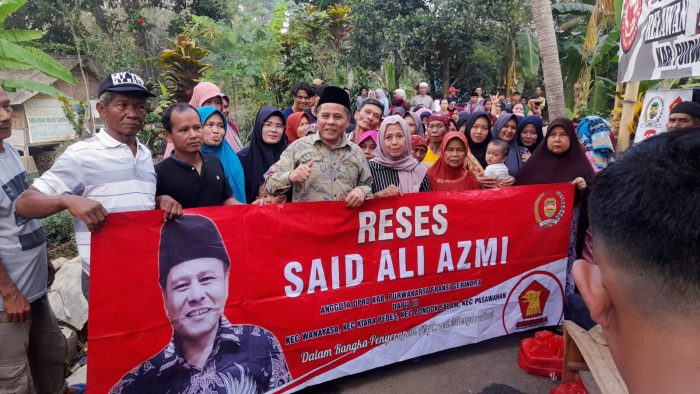 Anggota Dewan Partai  Gerindra Said Ali Azmi Lakukan Reses Di Desa Tanjungsari