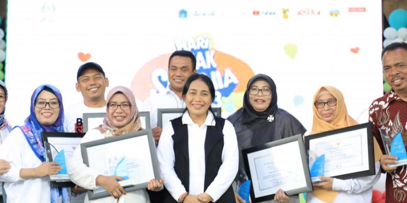 SMPN 28 Surabaya Raih Penghargaan Dengan Nilai Tertinggi Satuan pendidikan Ramah Anak Dari Kemen PPA