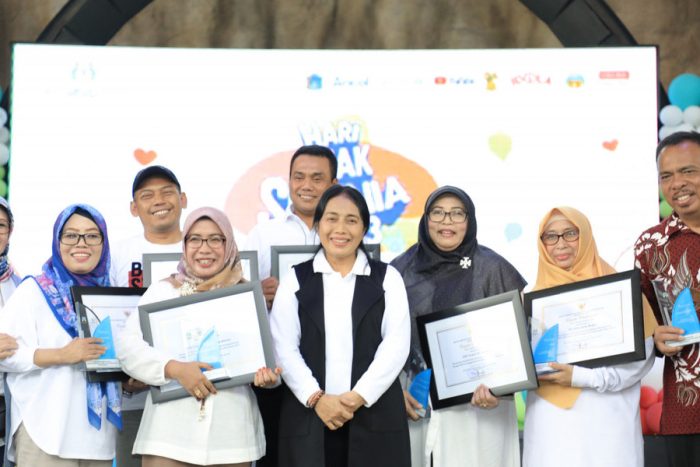 SMPN 28 Surabaya Raih Penghargaan Dengan Nilai Tertinggi Satuan pendidikan Ramah Anak Dari Kemen PPA