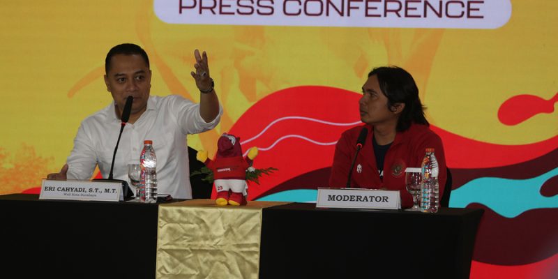 Dipuji FIFA Penyelenggara Piala Dunia U-17 Terbaik Wali Kota Eri Kami Siap Event Internasional Selanjutnya
