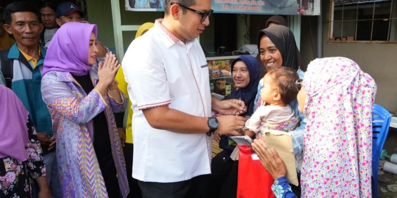 Mas Pj Wali Kota Mojokerto Blusukan Sidak Proyek Strategis dan Berikan Bantuan Untuk Warga