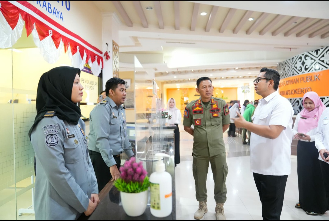 Makin Cantik Berhias Arsitektur dan Budaya Majapahit, Mas Pj Ali Kuncoro: Semakin Kuatkan Identitas Kota Mojokerto