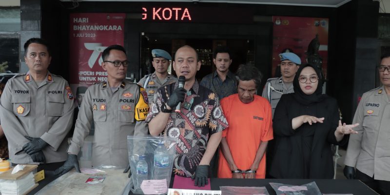 Polresta Malang Kota Berhasil Ungkap Misteri Tewasnya Pria Bersimbah Darah di Sukun, Tersangka Diamankan