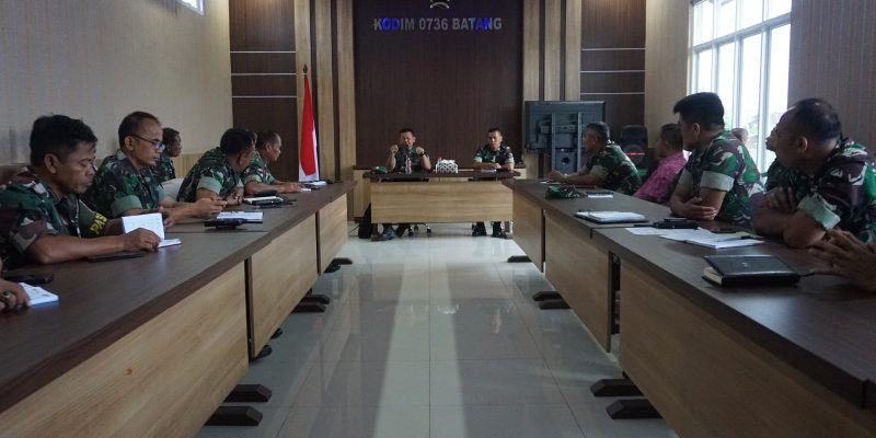 Dandim Berikan Evaluasi Kinerja Menjelang Akhir Tahun 2023