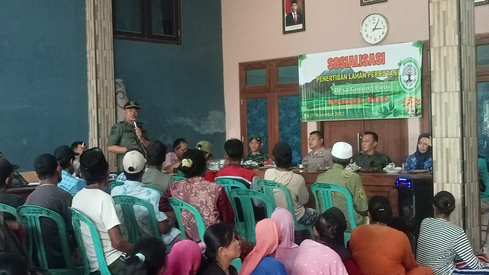 KBKPH Penarukan Bersama Forkopimcam Gelar Sosialisasi Penutupan Lahan