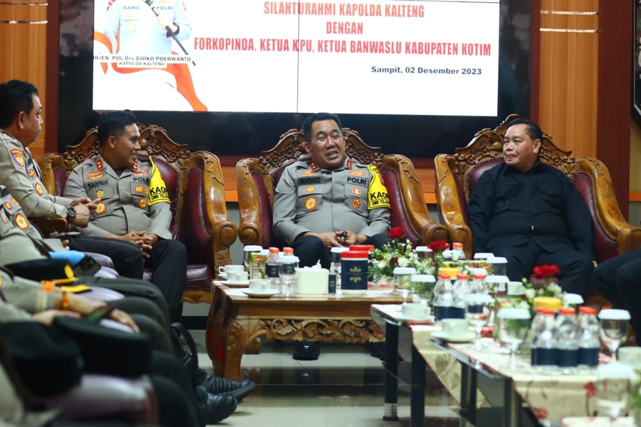Kapolda Kalteng Kunjungi Polres Kotim Dan Sampaikan ini