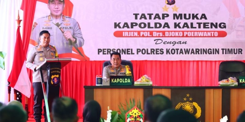 Tatap Muka di Polres Katingan Kapolda Kalteng Sampaikan ini