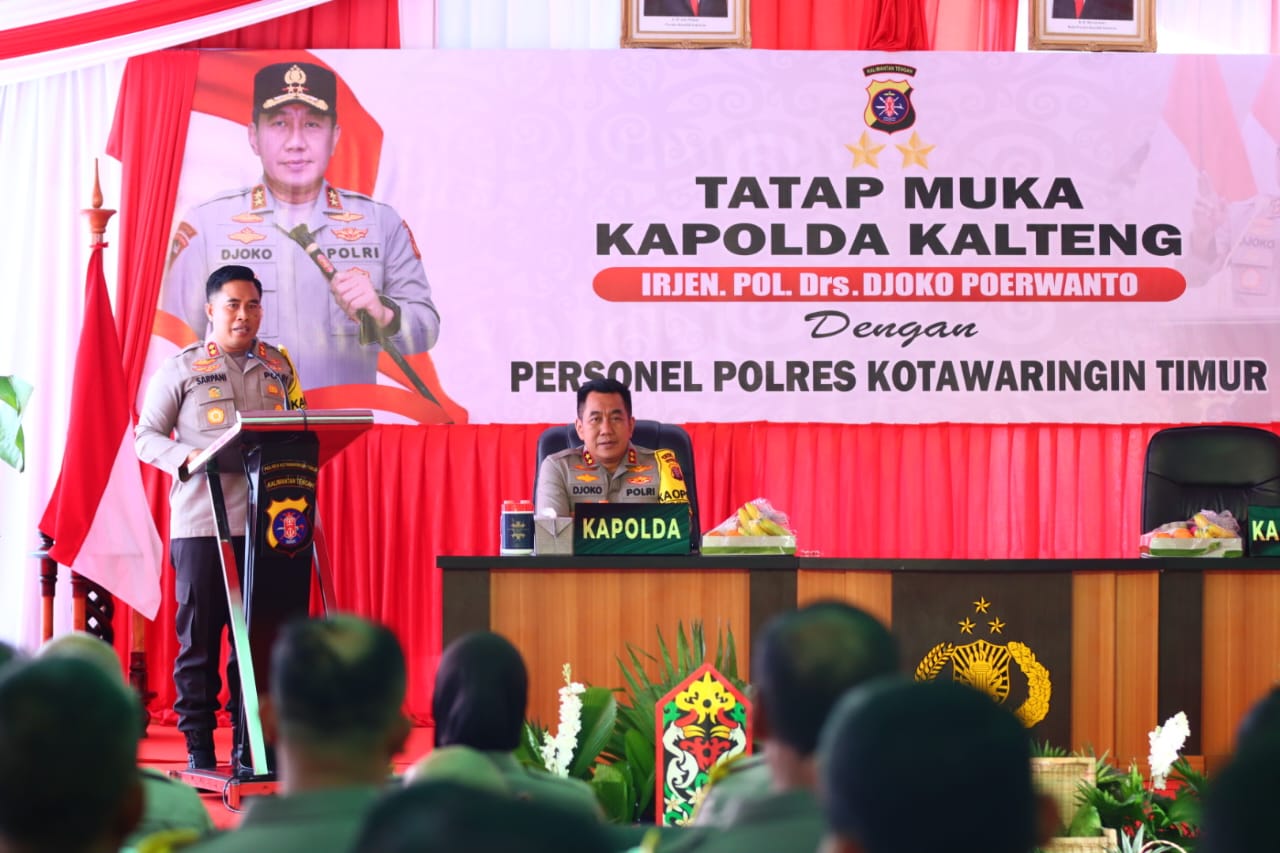 Tatap Muka di Polres Katingan Kapolda Kalteng Sampaikan ini