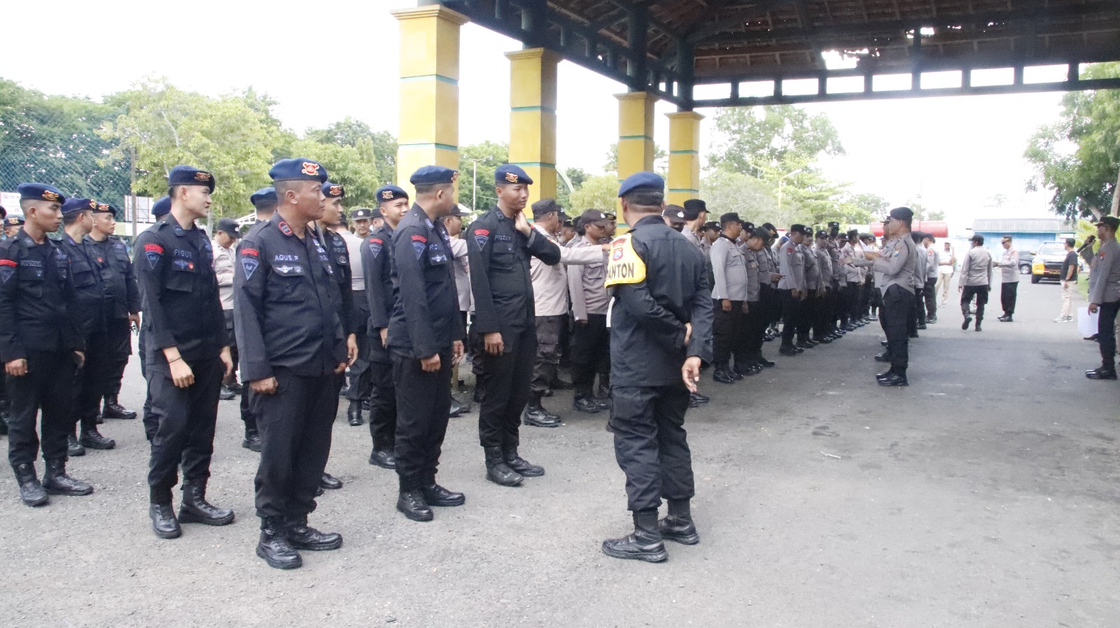 Polres Sumenep Terjunkan 182 Personel Pengamanan Babak Penyisihan Liga 3 Di Stadion Ahmad Yani