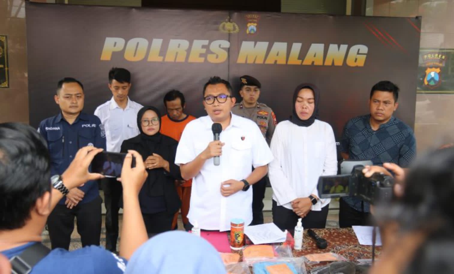 Polres Malang Dalam Tiga Pekan Berhasil Ungkap Enam Kasus Asusila
