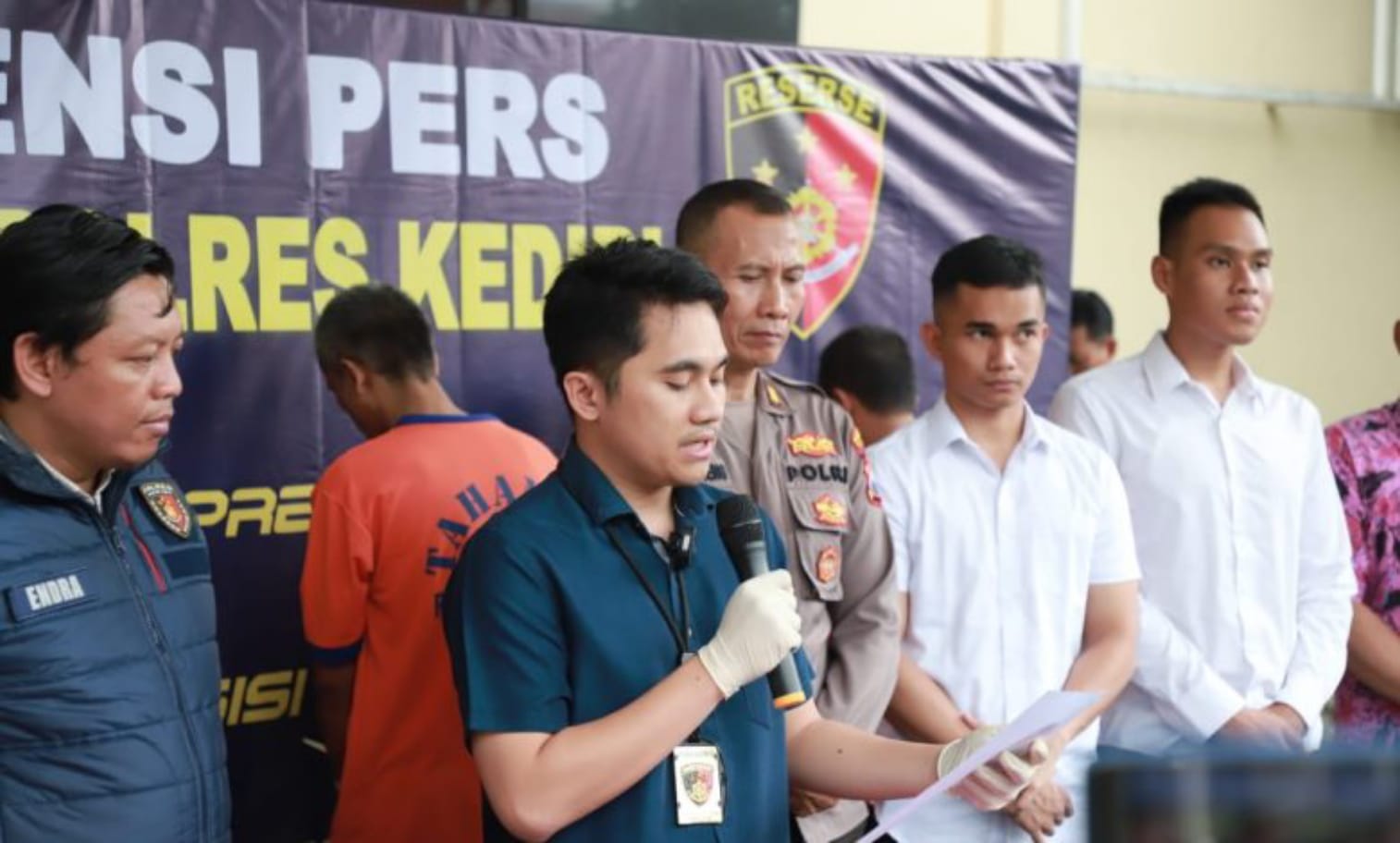 Polres Kediri Berhasil Amankan Dua Pria Tersangka Spesialis Curanmor