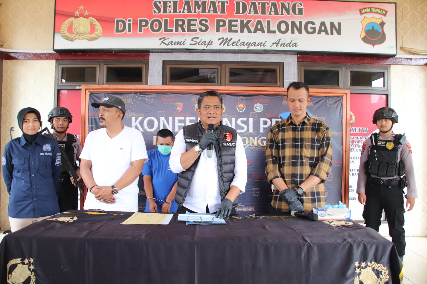 Curi Motor 4 Lokasi di Pekalongan, Warga Pati Dibekuk Jajaran Sat Reskrim Polres Pekalongan