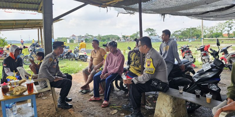 Ngopi Sambil Curhat, Polsek Batang Kota Ajak Warga Wujudkan Pemilu Damai