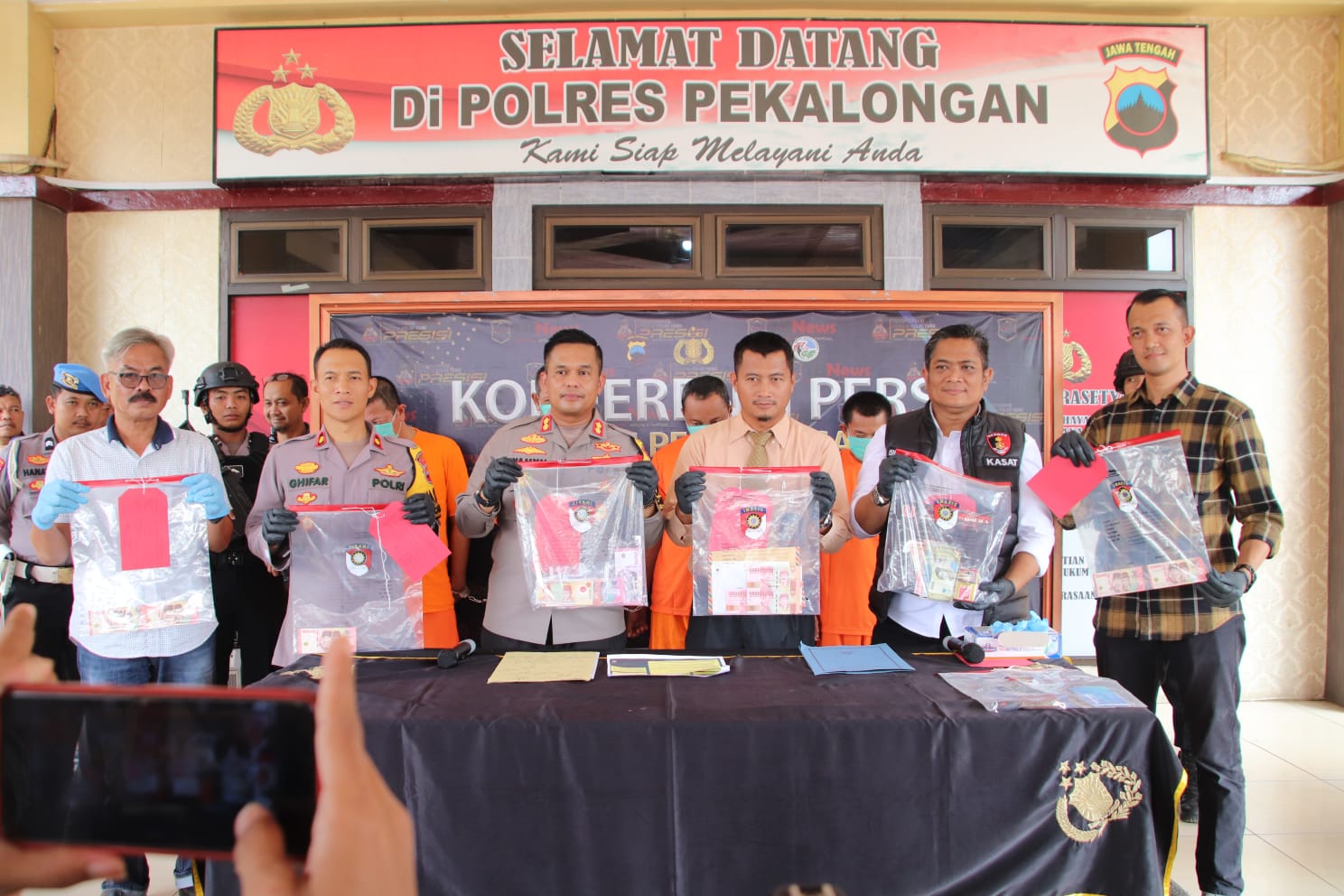 Polisi Masih Buru 1 DPO Hasil Pengungkapan 4 Pelaku Pengedar Uang Palsu di Pekalongan