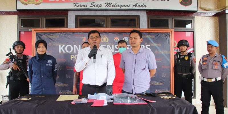 Kurun 1 Bulan Polres Pekalongan Berhasil Ungkap 3 Kasus Peredaran Narkoba