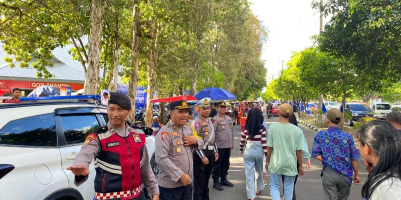 Satgas Kamseltibcarlantas OMB Telabang 2024 Tingkatkan Patroli