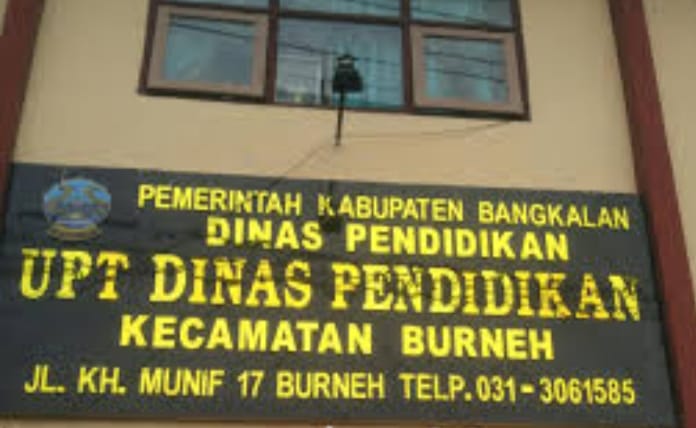 UPTD Kantor korwil Kecamatan Burneh Seperti Kuburan
