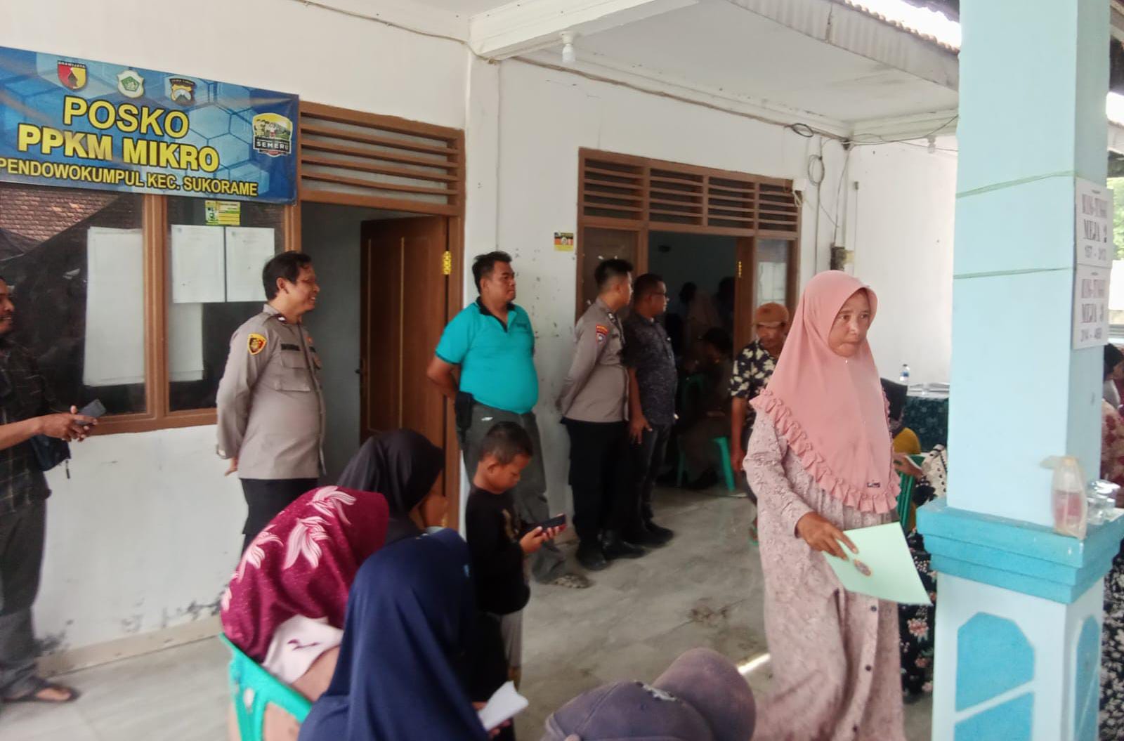Pemdes Desa Pendowo Kumpul Membagikan Sertifikat, Program PTSL Kesemua Pemohon