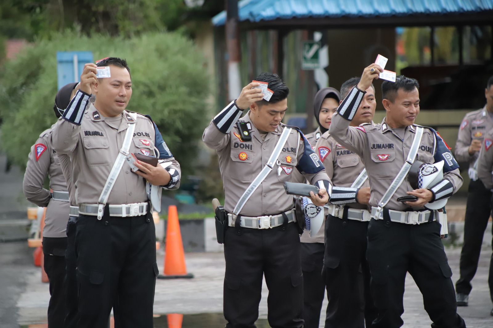 Ditlantas Polda Kalteng Gelar Gaktiblin