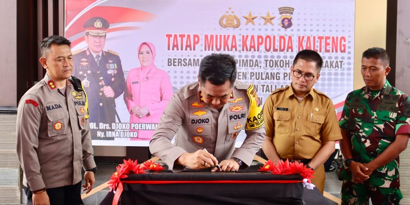 Kapolda Kalteng Ramah Tamah Dengan Forkopimda Pulpis