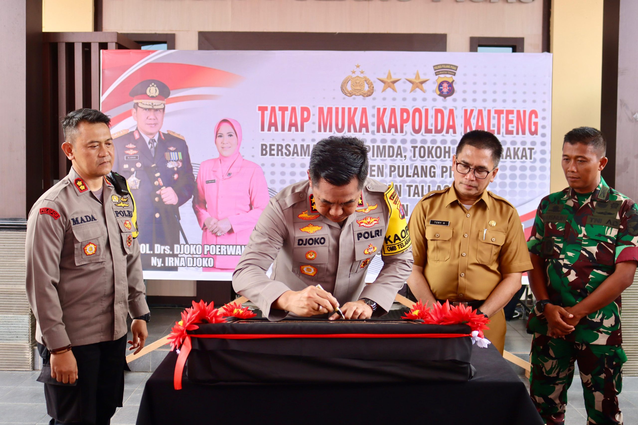 Kapolda Kalteng Ramah Tamah Dengan Forkopimda Pulpis