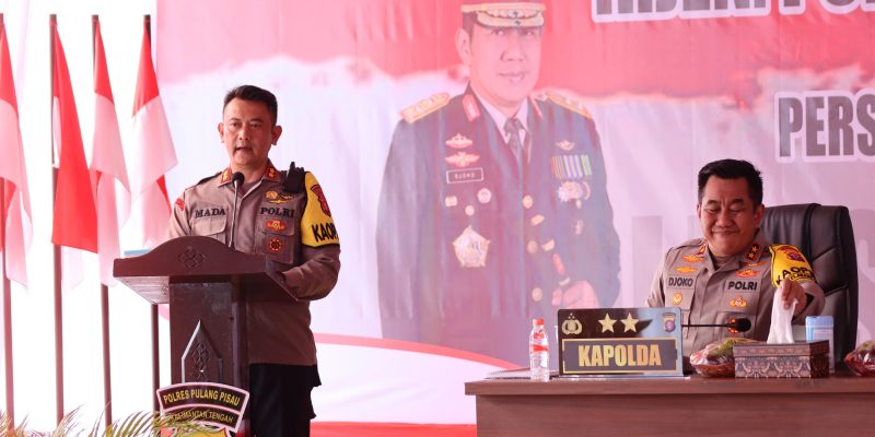 Kapolda Kalteng Sampaikan Arahan di Polres Pulpis,Jadilah Pejuang Tangguh Berintegritas Dan Tertib Gunakan DIPA