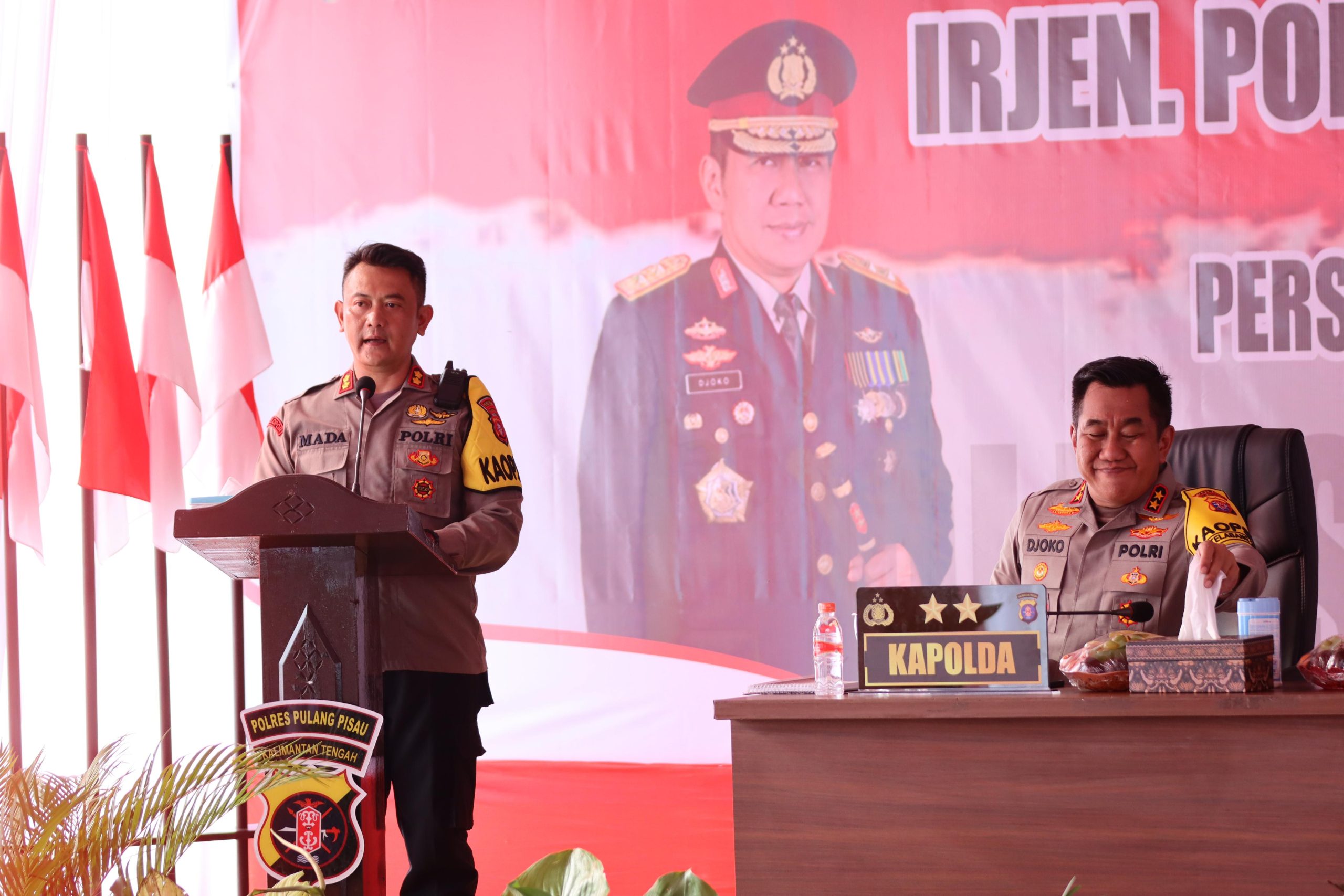 Kapolda Kalteng Sampaikan Arahan di Polres Pulpis,Jadilah Pejuang Tangguh Berintegritas Dan Tertib Gunakan DIPA