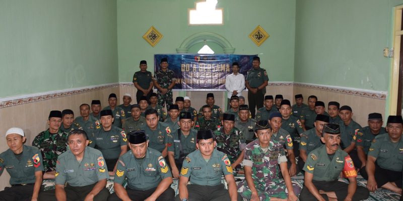 Peringati Hari Juang TNI AD, Kodim 0822 Bondowoso Selenggarakan Doa Bersama