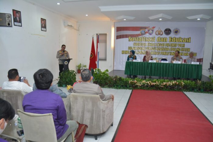 Menuju Pemilu Aman dan Damai, Korbinmas Baharkam Polri Gelar Operasi Nusantara Cooling Sistem di Unrika