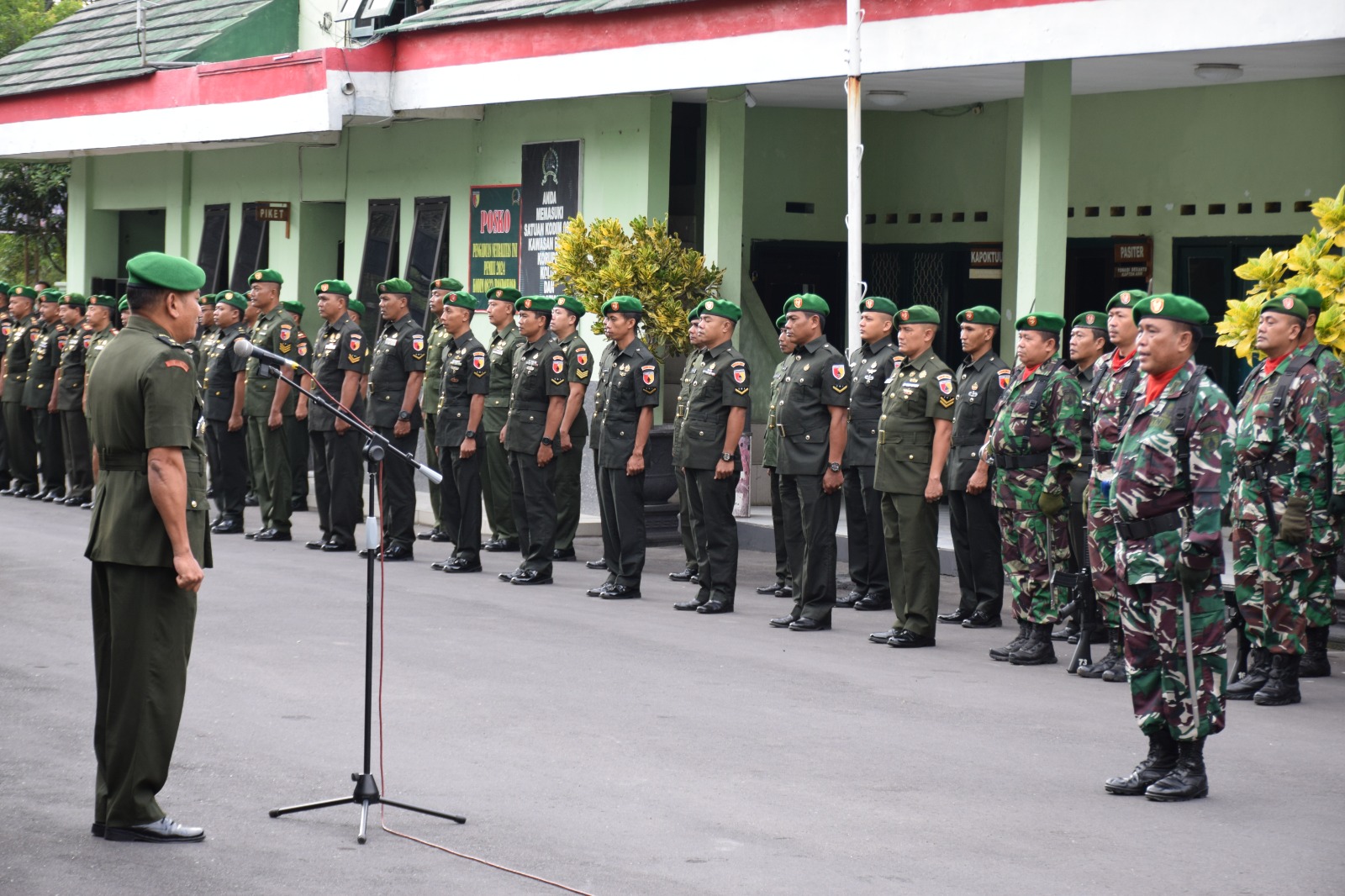 Kodim 0822 Bondowoso Laksanakan Upacara Peringatan Hari Juang TNI AD Tahun 2023