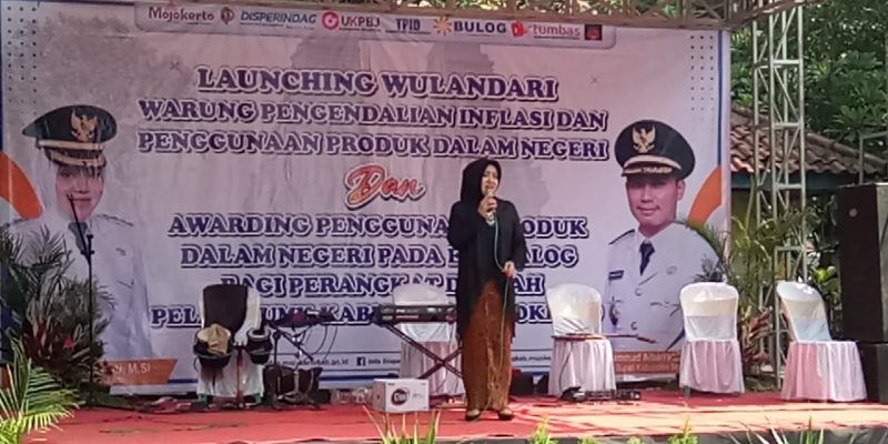 Bupati Mojokerto Ikfina Fahmawati, Launching Wulandari Guna Pengendalian Inflasi