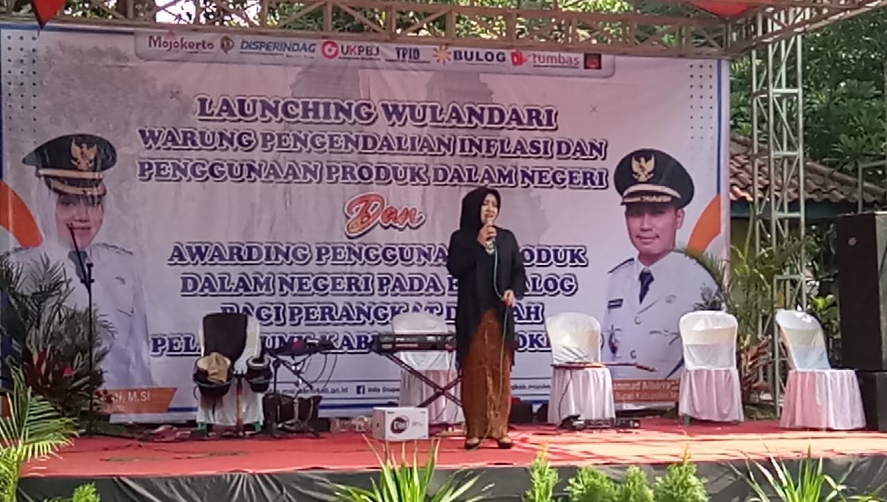 Bupati Mojokerto Ikfina Fahmawati, Launching Wulandari Guna Pengendalian Inflasi