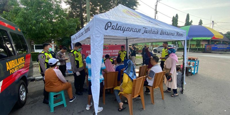 Rumkit Bhayangkara Gelar Bakti Kesehatan di Kota Sampit